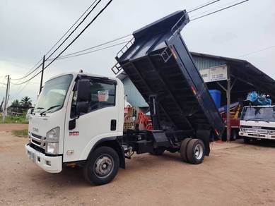 Isuzu NPR Steel Tipper Enjin Hijau 2023year