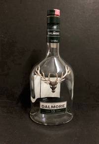 Dalmore Bottle with Elk Horn Badge (No Contents)