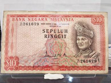 Malaysia 2nd Series Ismail Mohd Ali Signed RM10