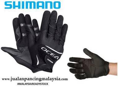 Shimano ocea jigging fishing glove