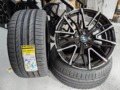 BMW E90 F30 F32 X1 E84 19" Rim Tayar Baru R103