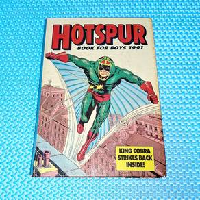 Vintage 90s Hotspur: Book For Boys 1991 [Hardcover