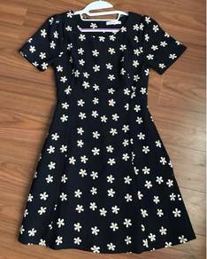 Max-Tino Blue Floral Dress