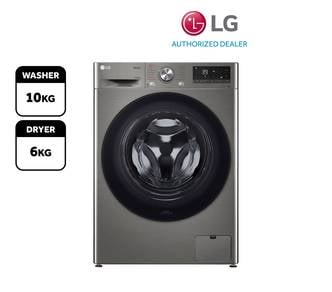 LG FV1410H3P Front Load Washer 10kg & Dryer 6kg