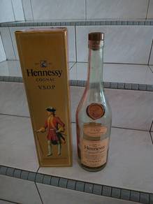 Empty Remy Martin Bottle