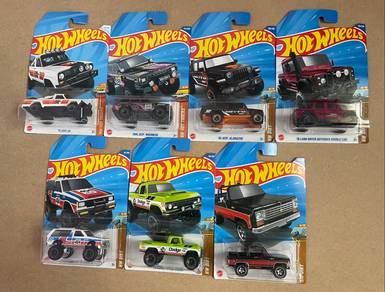 lot hotwheel 4x4