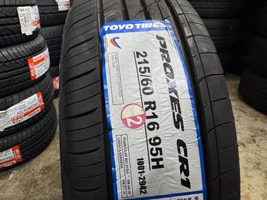 Tayar Baru 215 60 16 Toyo Proxes CR1 2026 new Tyre