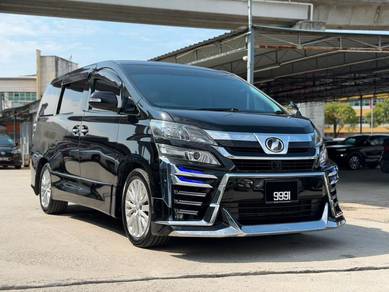 Toyota Vellfire Z in Puchong, SGR
