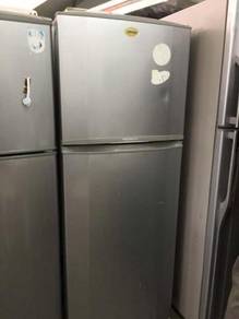 Fridge Grey Silver Peti Ais Sejuk Refrigerator Ice