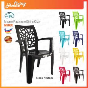 M208E Kerusi Plastik/ Plastic Chair with Armrest