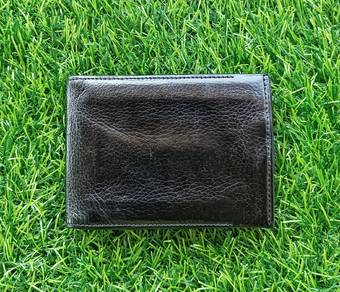 Men leather wallet dompet kulit