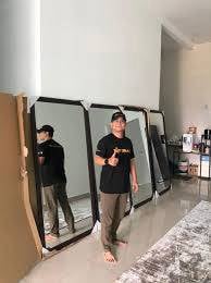 cermin deco 6x3 feet walk in