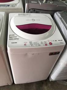6.5kg Mesin Basuh Pink Washing Machine Toshiba Top