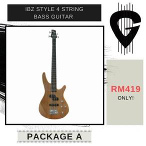 Bass | ibz style 4 string bass guitar