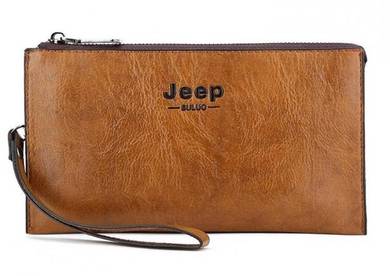 B0148 Business Zipper Long Wallet Jeep Clutch Bag