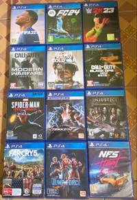 PS4 CD Games USED!!