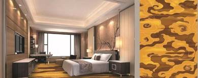 Elegant Modern Printed Carpet Roll and Rug