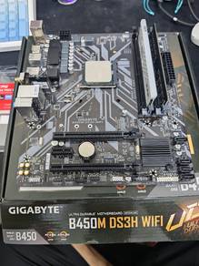 Ryzen 5 5600 + 32GB DDR4 + Gigabyte B450M DS3H WIF