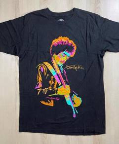 Jimi Hendrix Black Tee #J Used