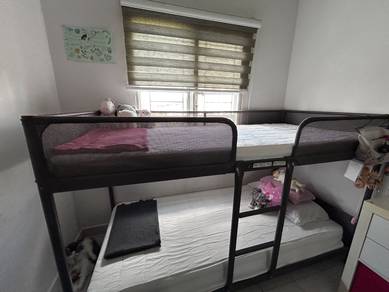 Ikea Tuffing Bunk Bed including Ikea mattress