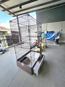 sangkar kucing 3 tingkat