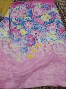 pink cotton bedsheet 