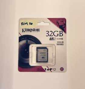 Kingston 32GB SD card.