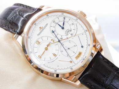 Jaeger-LeCoultre Duometre Chronograph. 18k Rose