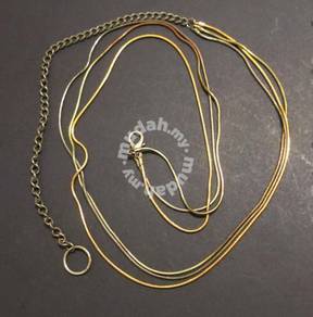 Retro Adjustable 3-Strand Chain or Belt (1980s)