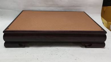 Wood Rectangular Display Stand