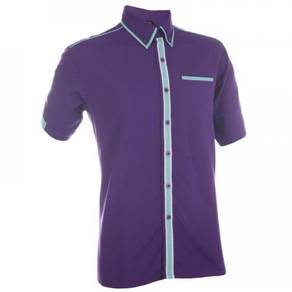 Baju Korporat Kemeja OrenSport F1 3230 Dark Purple