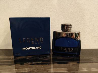 Empty perfume bottle Montblanc Blue