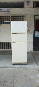 Jenama Elba 3door fridge refrigerator 300L