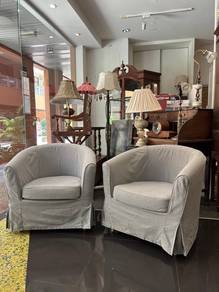 Ikea TULLSTA Armchair in Nordvalla medium grey  PR