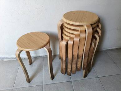 (Each price)Solid Wooden Stools/ chair