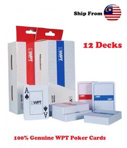 WPT Poker Plastic Playing Cards Tournament Level