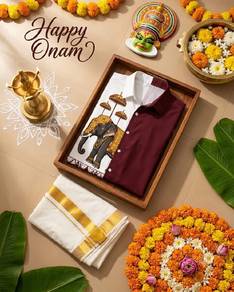 new set one vetti and saree