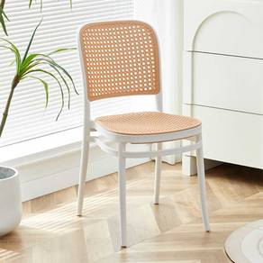 CK41W NEW * Kerusi Artificial Rattan Chair White