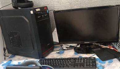 complete PC set with ddr4 ram 7th gen Int CPUessor