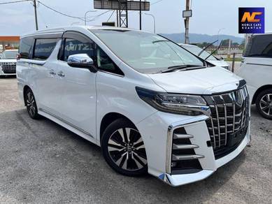 bumper and chrome alphard agh30