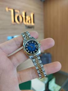 Pre-owned 69173 Blue Vignette Dial💎 
Rolex Dateju