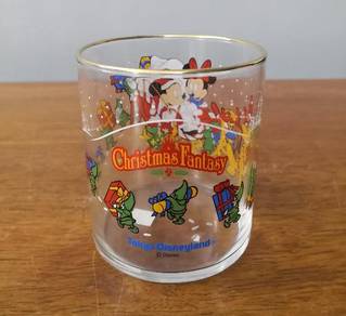 Tokyo Disneyland Christmas Fantasy glass