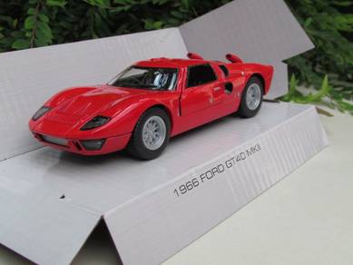 Kinsmart Diecast Car 1966 Ford GT40 MKII Red
