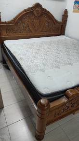 Katil King Jati