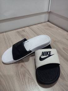 Original Nike Slides White Black