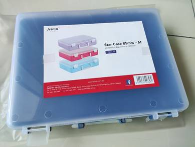 Felton A4 file folder box organiser case 85mm M