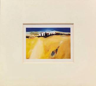Village Landscape Framed Print📢