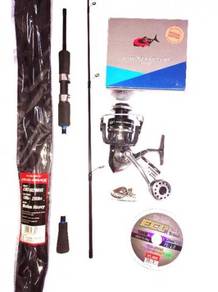 Gtech 5000 high carbon reel combo seahawk rod