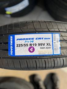 225 55 19 Toyo Proxes CR1 Tayar Baru