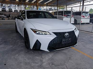 2021 Lexus IS 300 F SPORT MODE BLACK